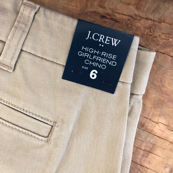 Jcrew high-rise Gf Chinos Brand new - Picture 2 of 5
